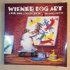Far Side Collection Book. Wiener Dog Art. VGT 1990. 111pages