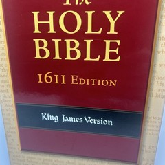 The Holy Bible 1611 Edition King James Version Genuine Leather NEW Sealed