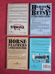 4 Books – Horsefeathers, Hog on Ice, Heavens to Betsy, more – Charles Earle Funk
