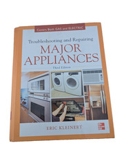 Troubleshooting And Repairing Major Appliances 3rd Edition Very Good Condition