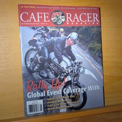 Cafe Racer Magazine December January 2026 Rally Up Global Event NO LABEL