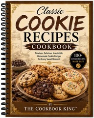 Cookbook Classic Cookie Recipes Cookbook + Vacation Certificate w/ cook book