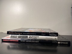 Lot Of 3 Harley Davidson Hardcover Books The All American Motorcycle + DVD
