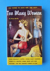 5 Book Lot (E) of Beacon Books 50’s 60’s Vintage Erotica GGA PBO