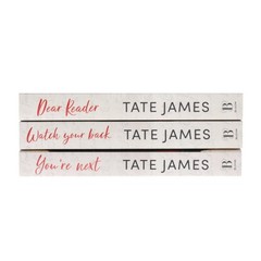 Devil’s Backbone Series by Tate James 3 Books Set – Fiction – Paperback