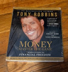 Money Master the Game 7 Simple Steps to Financial Freedom TONY ROBBINS Audio CD