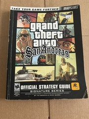Brady Games Grand Theft Auto GTA San Andreas Official Strategy Guide no map