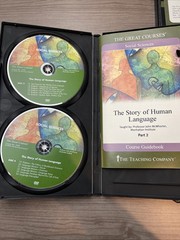The Great Courses – The Story of Human Language Parts 1-3 6-DVD Set