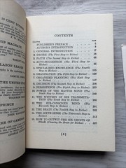 Think and Grow Rich 1954 Napoleon Hill Ralston Society Hardcover Book