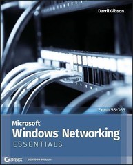 Microsoft Windows Networking Essentials – paperback, Gibson, 9781118016855