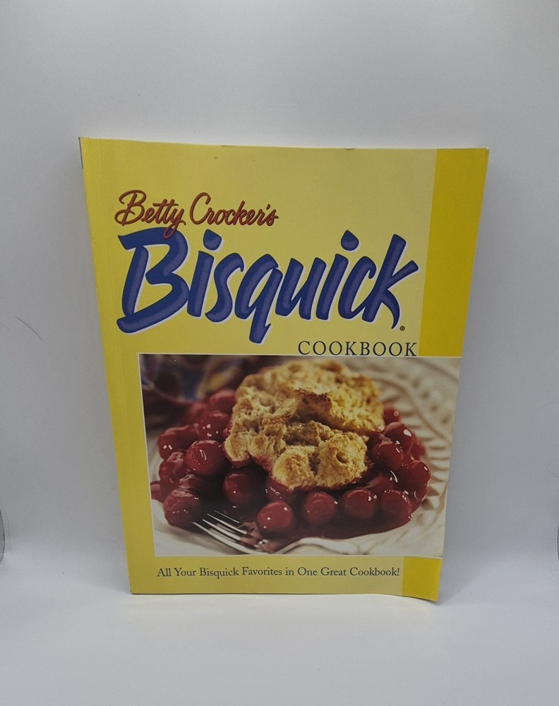 Vintage Betty Crocker’s Bisquick Cookbook, First Edition, Paperback, 302 Pages