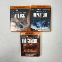 Marko Kloos Frontlines Audiobook Lot MP3 CD Terms of Enlistment Departure