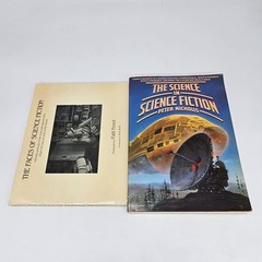 Vintage Sci-Fi Non-Fiction Book Lot Faces of Science Fiction Science in SF 1980s