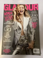 Dec 2017 Glamour Magazine Nicole Solange Gigi Hadid Women Of The Year 182 Pages