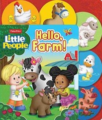 Fisher Price Little People: Hello, – Board book, by Froeb Lori C. – Very Good