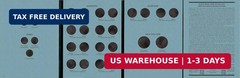 Official Whitman® Coin Folder – United States 250th Anniversary Blue FAST SHIP