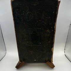 American Bible Society 1843 New Testament Psalms Leather Illustrated Bible Book