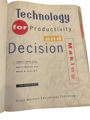 Technology for Productivity and Decision Making Clark Klooster Allen 1996 3rd Ed