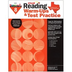 Newmark Learning STAAR Reading Warm-Ups & Test Practice Grade 8