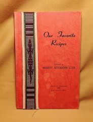 Our Favorite Recipes Monday Afternoon Club Baguio City Philippines 1971 PB