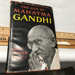 The Life of Mahatma Gandhi by Louis Fischer First 1st Edition VG HC 1950