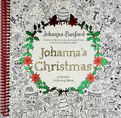 Johanna’s Christmas: A Festive – Spiral-bound, by Johanna Basford – Acceptable