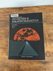Encyclopedia of Occultism & Parapsychology Vol 1 A–L (1996) Gale Hardcover.