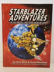 Starblazer Adventures Fate Rock & Roll Space Opera RPG Rulebook Cubicle 7 2009