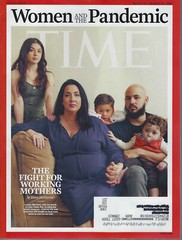 Time Magazine “Women And The Pandemic” March 15-22, 2021 – Working Mothers – NEW