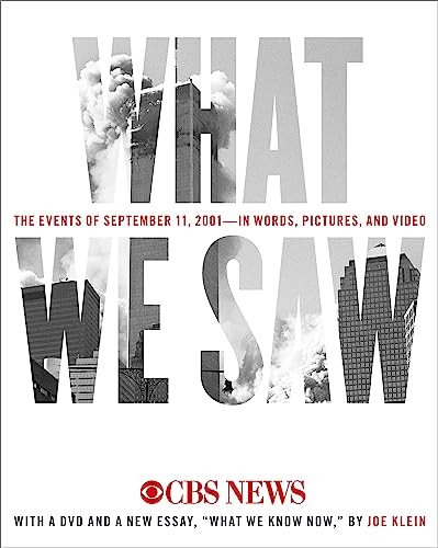 What We Saw: The Events of September 11, 2001, in Words,… by CBS News Hardback