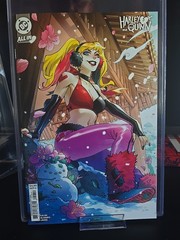 HARLEY QUINN #58D 58E ✨️RARE CARDSTOCK CVRS VARIANTS DC COMICS ALL IN [NM+] SET