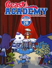AoPS 2-Book Set : Art of Problem Solving Beast Academy 2B Guide and Pract – GOOD