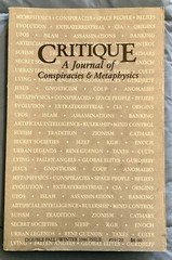 Critique: A Journal of Conspiracies and Metaphysics – Fall/Winter 1986 – VG