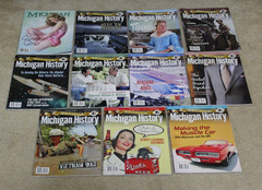 Michigan History magazine bundle – 11 Issues 2013, 2019, 2020, 2021, 2022, 2023