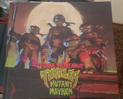 Art of Teenage Mutant Ninja Turtles : Mutant Mayhem Signed & Remarqued