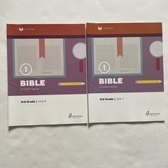 Lifepac 3rd Grade Bible Units 1-10 (Missing Unit 3) Student Set