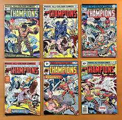 The Champions #1, 2, 3, 4, 5, 6, 7, 8, 9, 10, 11 & 12 (Marvel 1975) VF+/-