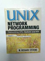 UNIX Network Programming: – Hardcover, by Stevens W. Richard – Very Good
