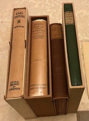 Lot of 7 books by/about A. Edward Newton, many signed limited book collecting