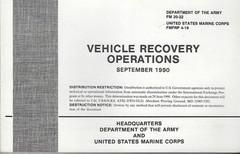 Historical book Vehcle Recovery Operations, 1990