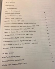 Morris and Margaret Roberson Family History New Mexico 2007 270 pages HB