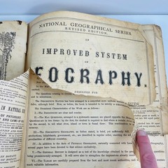 3 Antique Geography Textbooks Guyot 1869 McNally 1875 Swinton 1878 Old Maps