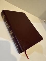 Holy Bible New King James Version Red Letter Concordance Nelson 1992