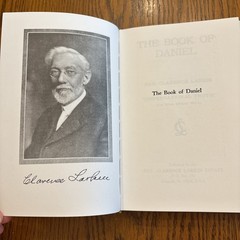 The Book Of Daniel By Rev. Clarence Larkin HBDJ