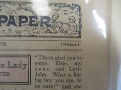 Little Learners Paper The Sixth Valentine & The Sugar Cookie Lady 1911 Antique