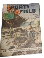 Sports Afield March 1942 Issue Cover Painting By John Kabel