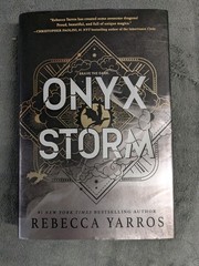 Onyx Storm (Empyrean Series Book 3) – Rebecca Yarros – Hardcover – New