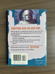 Goosebumps The Curse Of The Mummy’s Tomb Unnumbered 3rd Print, 1st Edition VG+