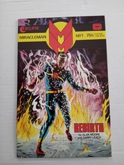 Miraclman No 1. NM- UK SCARCER VERSION. 1st Print Quality/ Eclipse Comics 1985