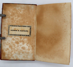 1835 New York Annual Register For 1835 First Edition Lacking the Map 484 pages